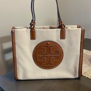 Tory burch Small Ella Canvas Tote